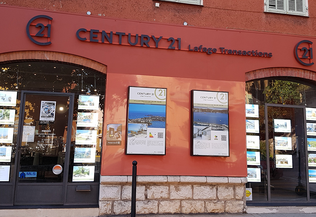 Agence immobilièreCENTURY 21 Lafage Transactions, 06230 VILLEFRANCHE SUR MER